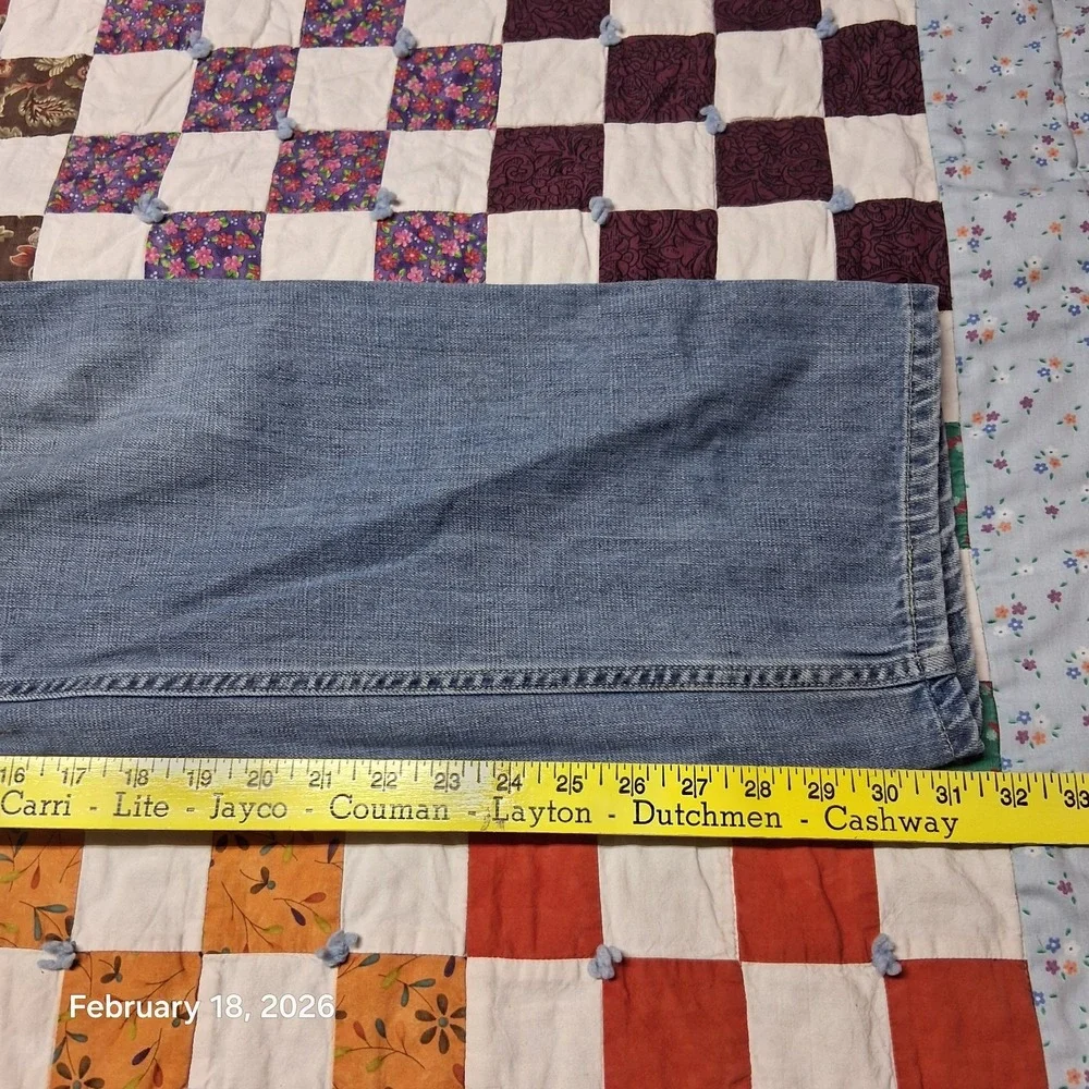 Y2K Levi 559 Relaxed Straight 32x32 Blue Stone Wash Jeans Mens‎